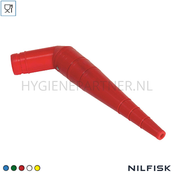 RT421486-40 Nilfisk opzetstuk silicone conische tool FDA D50-20 50 mm rood